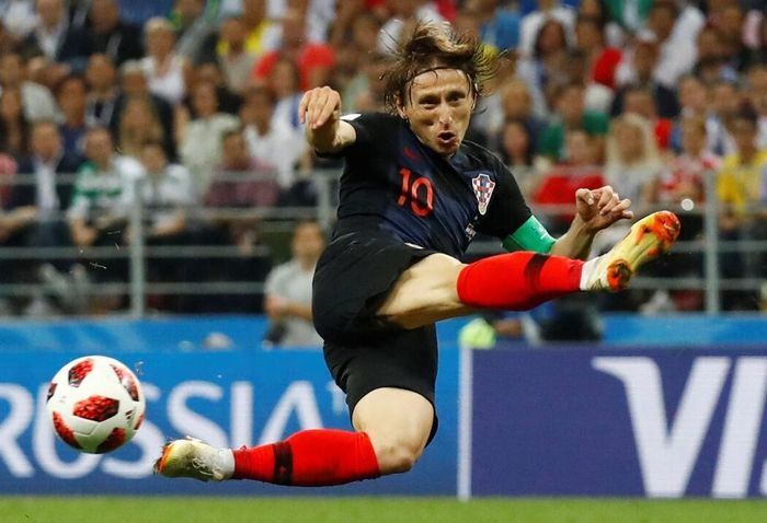  Modric cùng các đồng đội vào đến chung kết World Cup 2018 