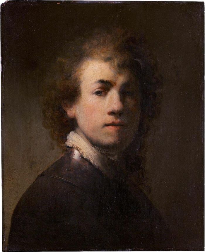 Tác phẩm Tự họa với chiếc giáp che cổ của danh họa Rembrandt van Rijn, được vẽ vào khoảng năm 1629. Ảnh: wikimedia. 