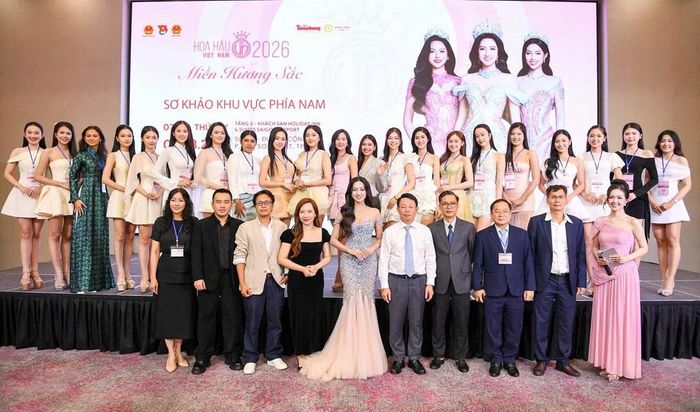 Ban tổ chức, Ban giám khảo và các thí sinh khu vực phía Nam