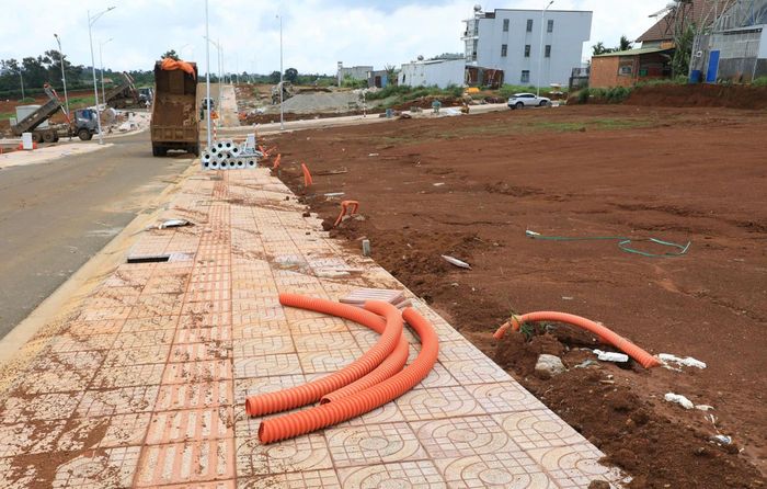 Khu tái định cư Gung Ré, xã Di Linh (tỉnh Lâm Đồng) cơ bản hoàn thiện phần hạ tầng