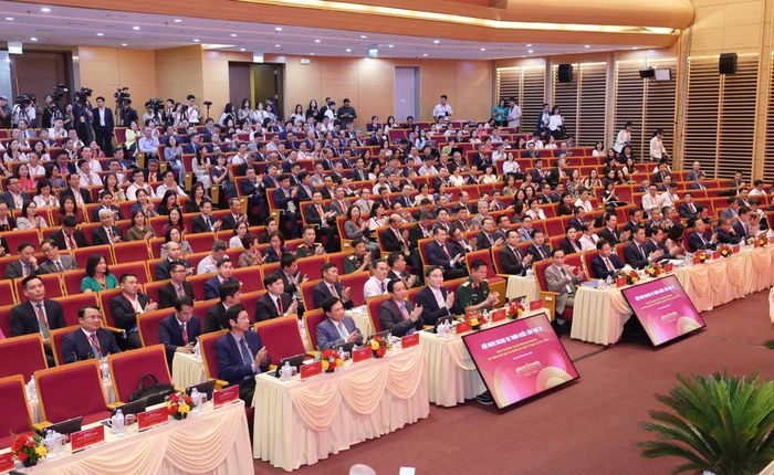  Các đại biểu dự hội nghị. Ảnh: QUANG PHÚC 