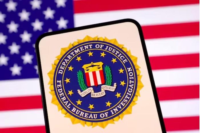 Logo của Bộ Tư pháp Mỹ. (Ảnh: Reuters)