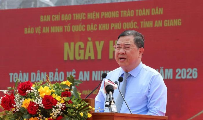 Phó Thủ tướng thường trực Phạm Gia Túc phát biểu tại Ngày hội.