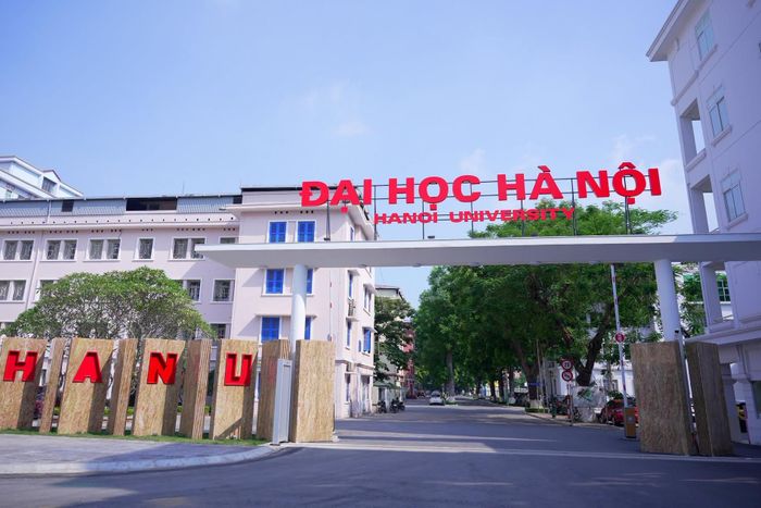 Trường ĐH Hà Nội. Ảnh: HANU