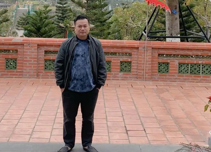 Anh Phương trước cơn đột quỵ. Ảnh: GĐCC.