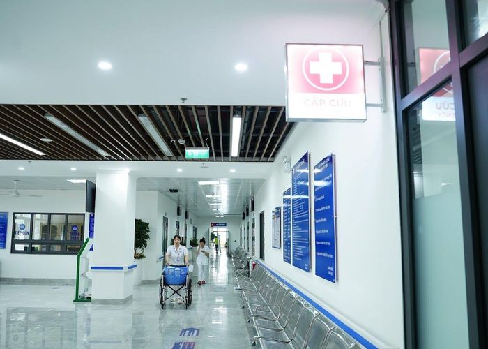 Cơ sở vật chất được trang bị đầy đủ, sẵn sàng phục vụ người bệnh, người nhà bệnh nhân. Ảnh: Minh An