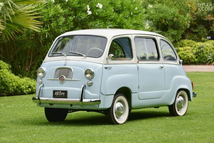 Fiat 600 Multipla là chiếc minivan đầu tiên trên thế giới. Ảnh: Dyler