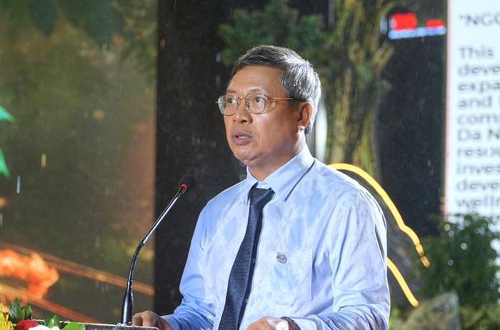  Ông Hồ Quang Bửu - Phó Chủ tịch UBND TP Đà Nẵng phát biểu khai mạc lễ hội.