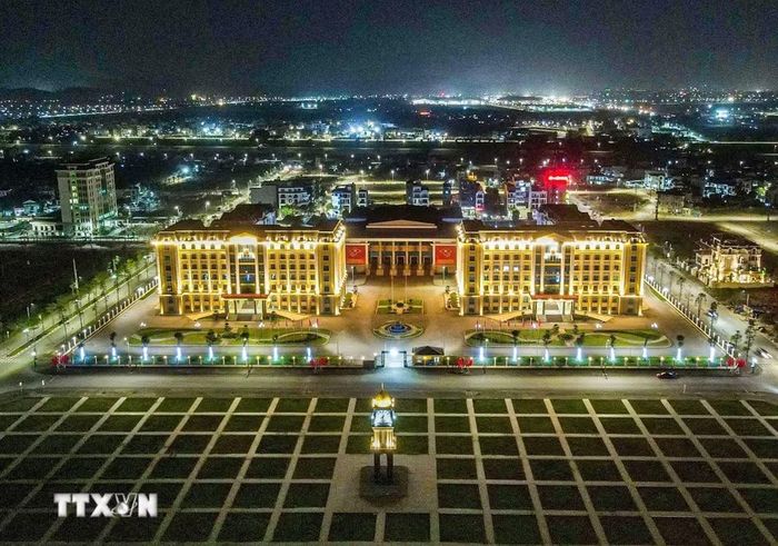 Khu trung tâm hành chính tỉnh Bắc Ninh. (Ảnh: Thanh Thương/TTXVN)