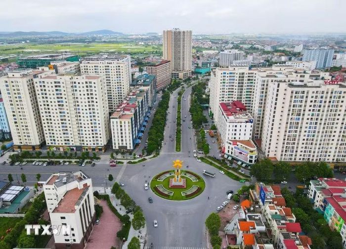 Một góc phường Võ Cường, tỉnh Bắc Ninh. (Ảnh: Thanh Thương/TTXVN)
