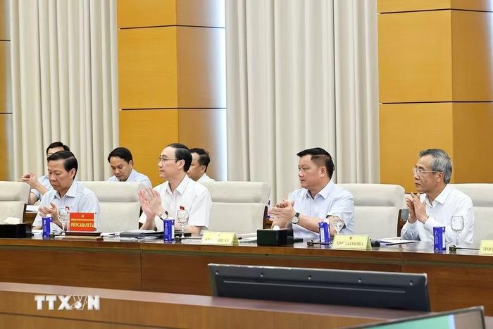 Đại biểu dự Hội nghị. (Ảnh: Doãn Tấn/TTXVN)