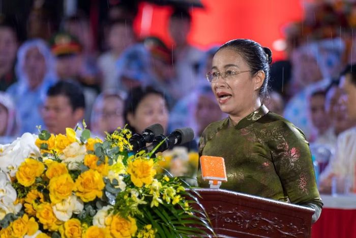 Bà Nguyễn Thị Anh Thi, Phó Chủ tịch Ủy ban nhân dân thành phố Đà Nẵng. (Ảnh: Thanh Phong/Vietnam+)
