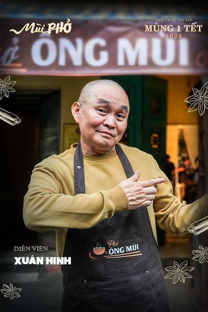 NSƯT Xuân Hinh lần đầu góp mặt trong một dự án điện ảnh. Ảnh: NSX
