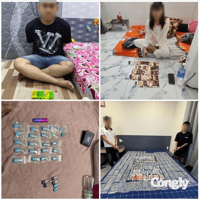 Cơ quan công an đồng loạt khám xét các địa điểm và bắt giữ nhiều đối tượng