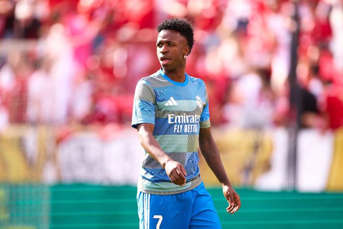 Vinicius Junior cũng đã được Arsenal chiêu mộ - nếu thành công thì đây là thương vụ chấn động mùa hè năm nay. Ảnh: Getty