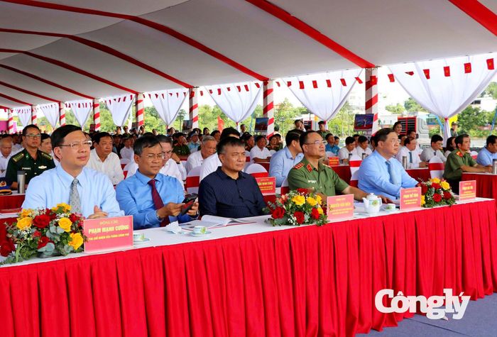 Ủy viên Bộ Chính trị, Phó Thủ tướng Thường trực Chính phủ Phạm Gia Túc và lãnh đạo bộ, ban, ngành Trung ương, địa phương dự Ngày hội