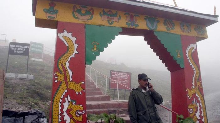 Đèo Nathu La nối bang Sikkim của Ấn Độ với thung lũng Chumbi thuộc Khu tự trị Tây Tạng (Trung Quốc). Ảnh tư liệu.
