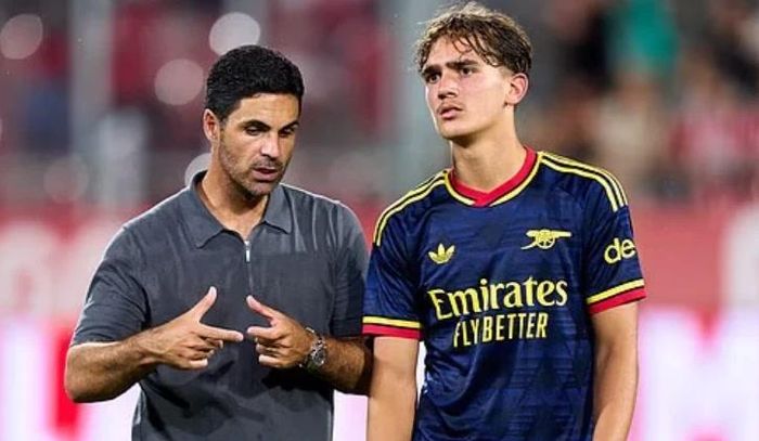 Max Dowman là ngọc quý của Arteta. Ảnh: Getty.