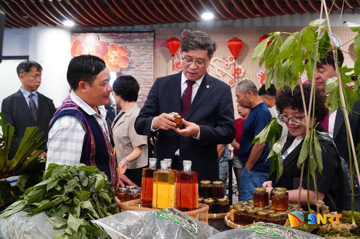 Nhiều chuyên gia, nhà khoa học trong và ngoài nước đang có mặt tại thành phố Đà Nẵng tham dự các hoạt động trong khuôn khổ Lễ hội Sâm Ngọc Linh và Dược liệu quốc tế Đà Nẵng 2026. Ảnh: VINH ANH