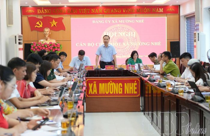 Đảng ủy xã Mường Nhé tổ chức các hội nghị thực hiện quy trình giới thiệu nhân sự đề nghị quy hoạch các chức danh cán bộ lãnh đạo, quản lý.