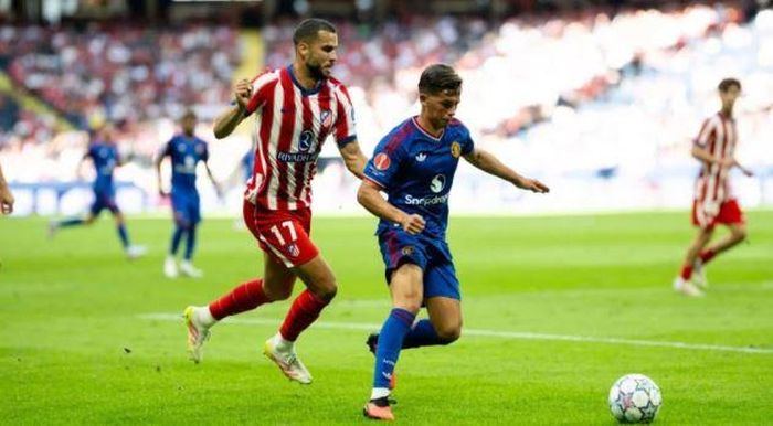 Shea Lacey chơi ấn tượng trước Atletico Madrid. Ảnh: Getty Images.