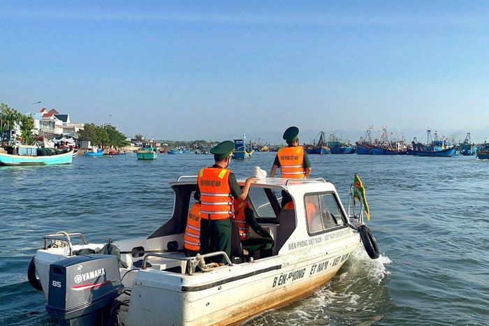 Lực lượng Biên phòng tỉnh tuần tra, kiểm soát trên biển