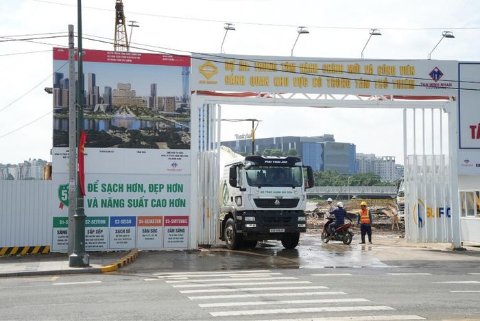 Phối cảnh khu vực triển khai Trung tâm hành chính và Quảng trường trung tâm tại Phường An Khánh.
