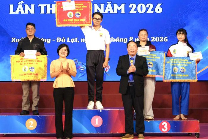 Giải Nhất toàn đoàn thuộc về câu lạc bộ Vovinam xã Phan Rí Cửa