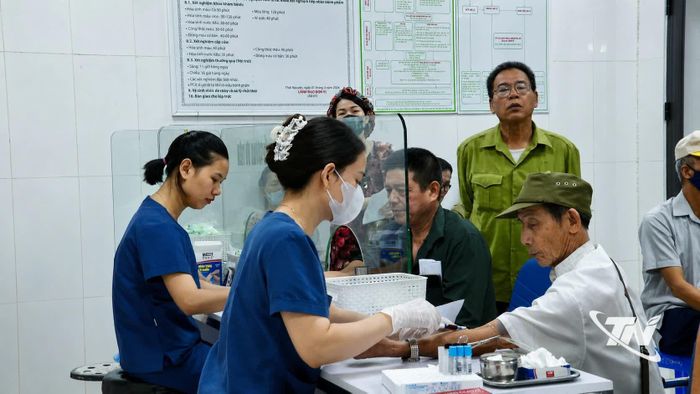 Bệnh viện Phạm Ngọc Thạch tổ chức khám sàng lọc cho đối tượng người có công.