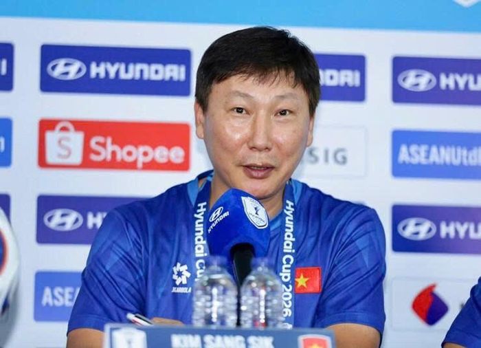HLV Kim Sang-sik tự tin lấy 3 điểm trước Indonesia.
