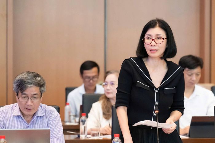 "Khi doanh nghiệp tiến hành các cải tiến kỹ thuật nhằm tối ưu hóa vận hành mà không làm tăng lượng xả thải hay tải lượng ô nhiễm ra môi trường, thì về bản chất đây là hành động tích cực khuyến khích bảo vệ môi trường. Do đó, quy định pháp luật chỉ nên yêu cầu doanh nghiệp thực hiện thủ tục cập nhật thông tin hoặc đăng ký điều chỉnh bổ sung, thay vì bắt buộc phải đi qua toàn bộ quy trình phức tạp để xin cấp lại Giấy phép Môi trường như một dự án mới".Bà Đỗ Hoàng Anh, Giám đốc Đối ngoại Heineken Việt Nam trình bày ý kiến của doanh nghiệp tại buổi Hội thảo ngày 31/7.