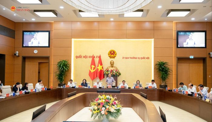 Chủ tịch Quốc hội Trần Thanh Mẫn phát biểu tại hội nghị