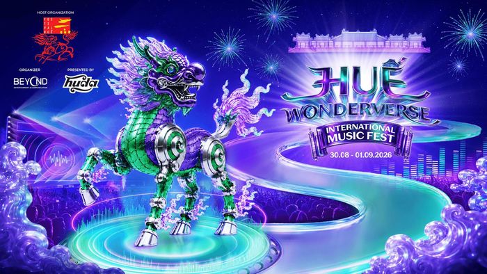 Huế Wonderverse Music Fest 2026 diễn ra ngày 30/8 - 1/9 là điểm nhấn của Lễ hội mùa Thu