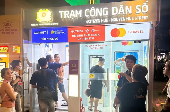 Mô hình Trạm Công dân số của Công an TP Hồ Chí Minh nằm trong hệ sinh thái của đô thị thông minh.