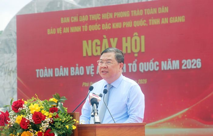 Phó Thủ tướng Thường trực Chính phủ Phạm Gia Túc phát biểu chỉ đạo tại Ngày hội.