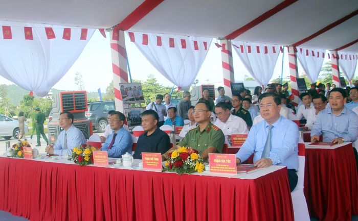 Các đại biểu tham dự Ngày hội TDBV ANTQ tại đặc khu Phú Quốc.