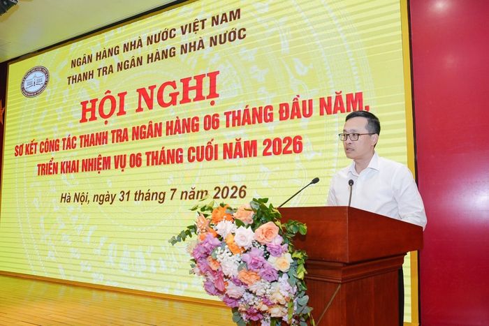 Phó Thống đốc Ngân hàng Nhà nước Phạm Quang Dũng yêu cầu toàn hệ thống đẩy nhanh tiến độ xử lý sau thanh tra, tăng cường sự gắn kết giữa hoạt động giám sát, thanh tra và theo dõi việc thực hiện các kết luận thanh tra. Ảnh: NHNN