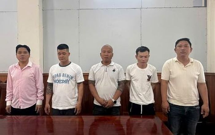 Các bị can trong vụ án.