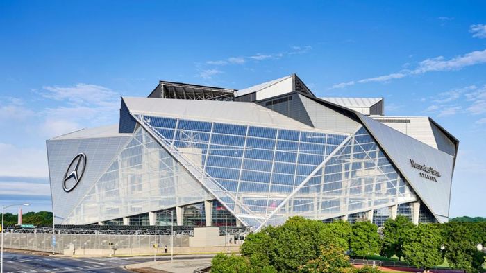 Sân vận động Mercedes-Benz Stadium. Ảnh: Mercedes-Benz Stadium.