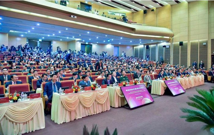 Các đại biểu tham dự Hội nghị Ngoại vụ toàn quốc lần thứ 22. Ảnh: Quang Hòa