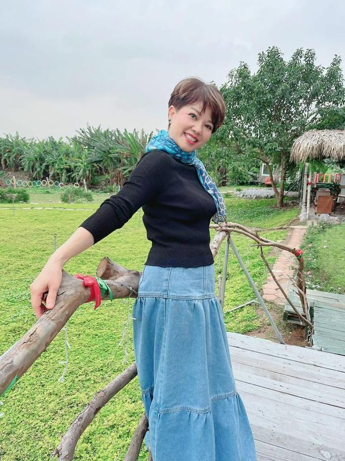 Ngoài ra, chị còn chăm chỉ luyện tập thể dục thể thao để nâng cao nền tảng sức khỏe.