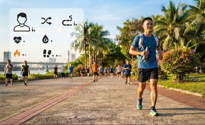 Chỉ cần 10 phút đi bộ mỗi ngày cũng tạo ra những tác động tích cực đáng kể. (Ảnh AI)
