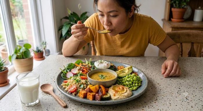 Nên linh hoạt lựa chọn hình thức ăn chay phù hợp với sức khỏe.