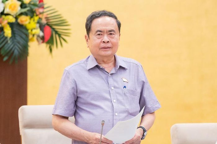 Chủ tịch Quốc hội phát biểu tại Hội nghị. Ảnh: Media Quốc hội