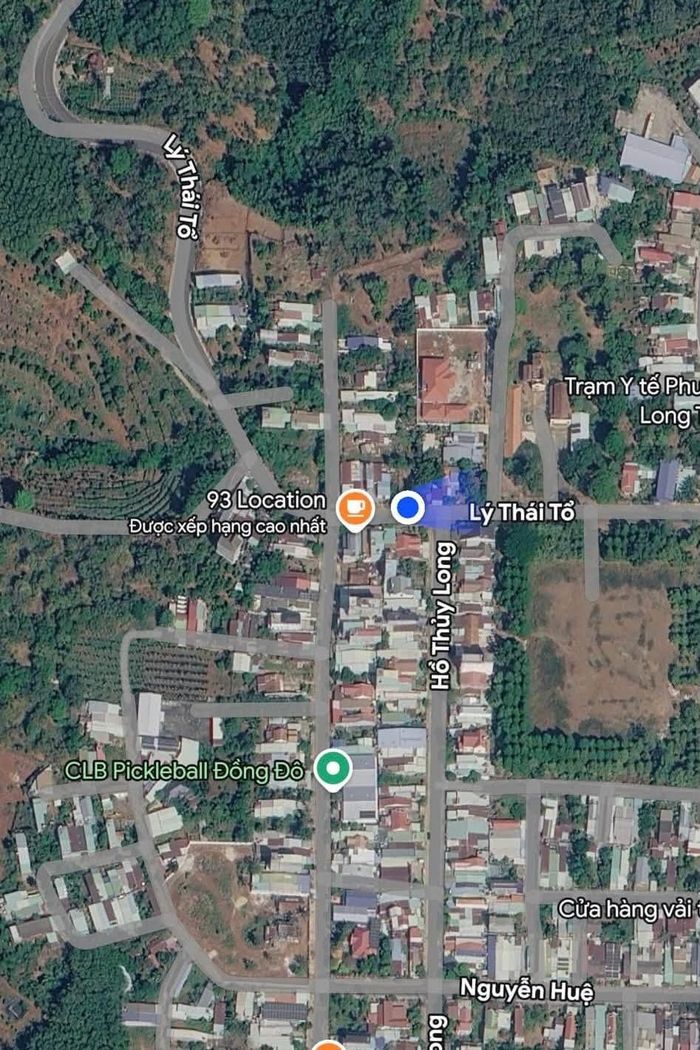  Khu vực các nhân chứng xác định từng thấy quân đội Mỹ san lấp sau các trận đánh năm 1968 ở phường Phước Long. 
