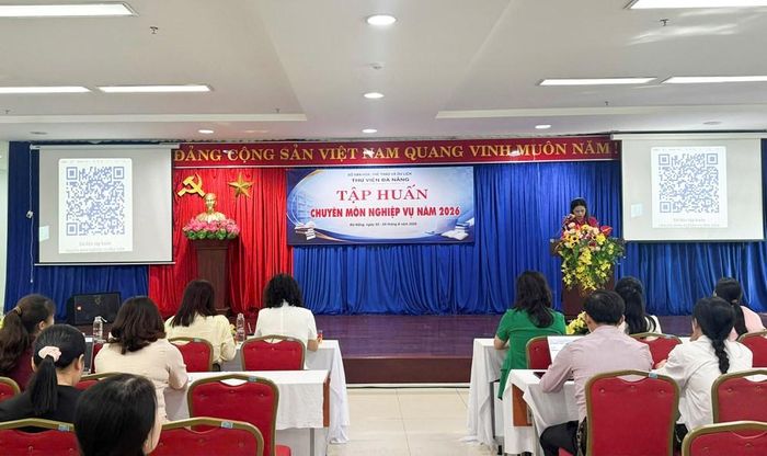Chương trình tập huấn được tổ chức nhằm nâng cao năng lực cho đội ngũ làm công tác thư viện trên địa bàn thành phố
