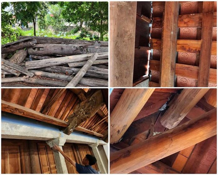 Theo ông Hoàng Đình Huấn, hiện công trình vẫn chưa được bàn giao chính thức cho địa phương quản lý. Một số vị trí còn xảy ra tình trạng thấm dột và các cấu kiện gỗ cũ sau khi hạ giải chưa có phương án bảo quản, trưng bày phù hợp