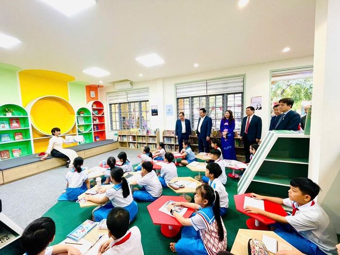 Mô hình thư viện số và phòng học STEM tại một trường học ở Đà Nẵng
