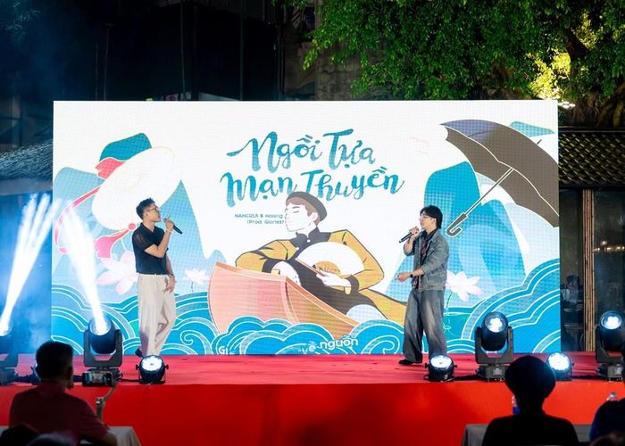 "Ngồi tựa mạn thuyền" - bản phối mới do NAMCREA và Hoang Jemi thể hiện