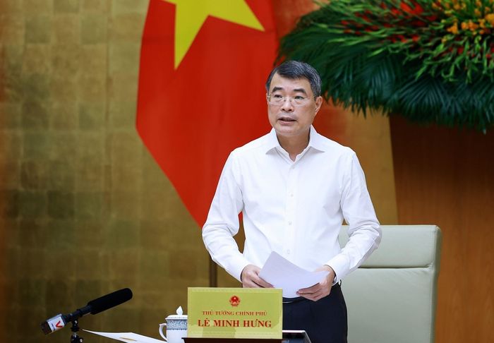 Thủ tướng Lê Minh Hưng chủ trì Phiên họp Chính phủ thường kỳ tháng 7 năm 2026. Ảnh: Dương Giang – TTXVN